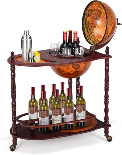 Mappamondo bar con - mappamondo,