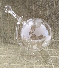 Decanter liquore globo mondo
